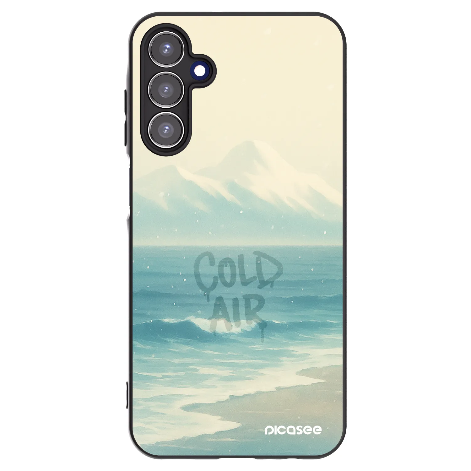 Picasee silikonski črni ovitek za Samsung Galaxy A15 A155F 4G - COLD AIR