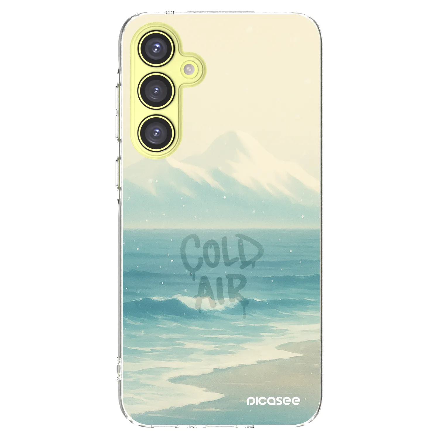 Picasee silikonski prozorni ovitek za Samsung Galaxy A35 5G A356B - COLD AIR