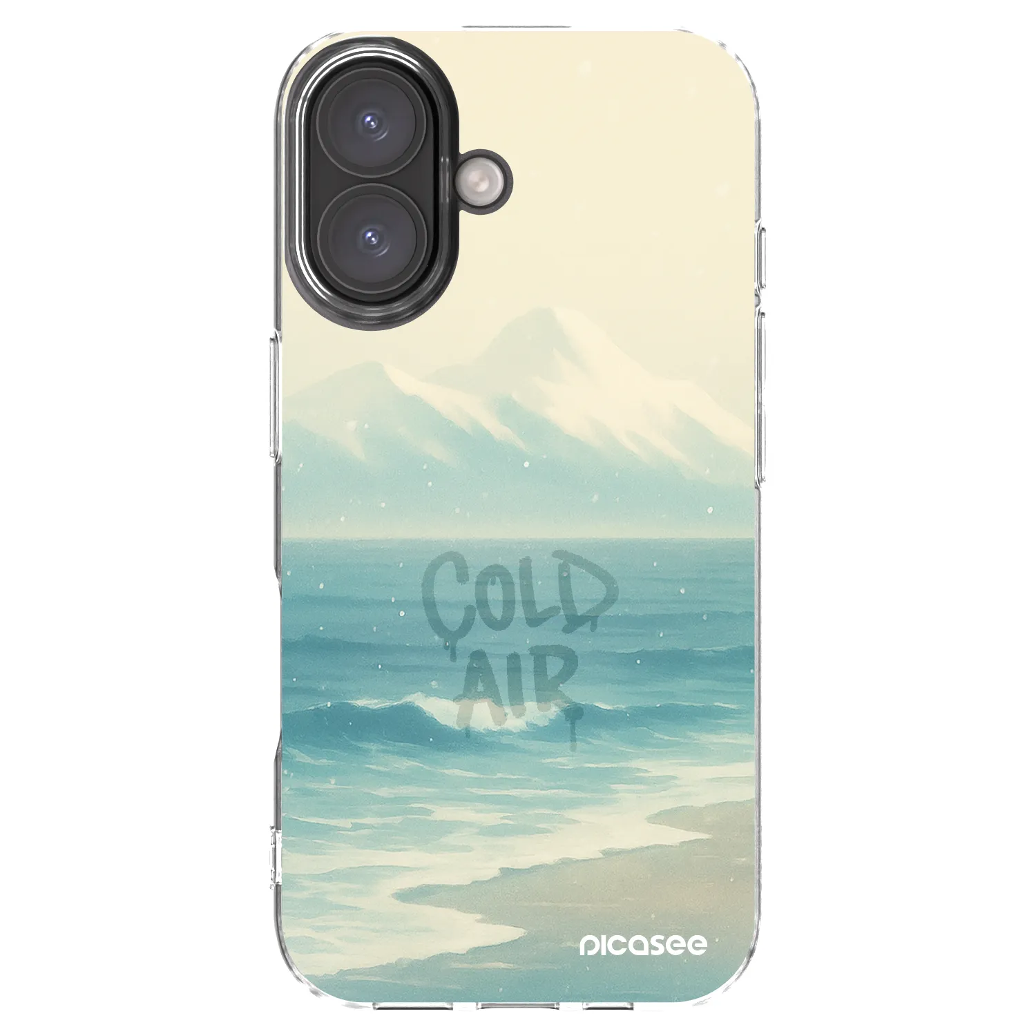 Picasee silikonski prozorni ovitek za Apple iPhone 16 - COLD AIR