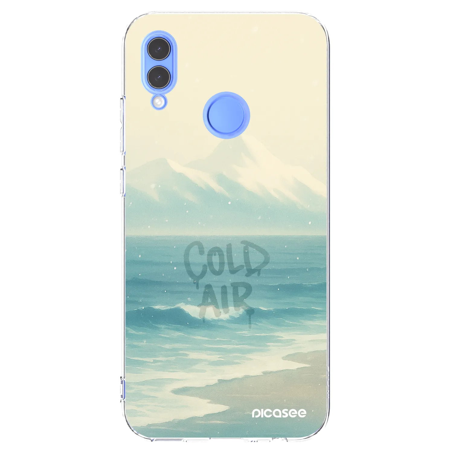 Picasee silikonski prozorni ovitek za Huawei P Smart 2019 - COLD AIR