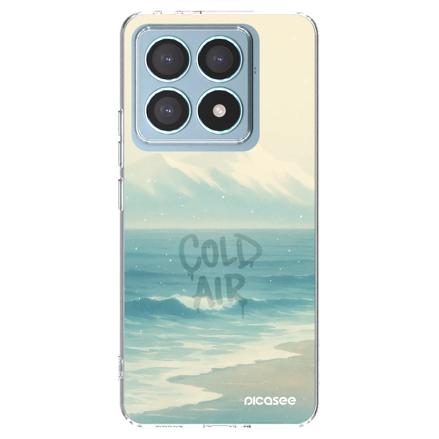 Picasee silikonski prozorni ovitek za Xiaomi 14T Pro - COLD AIR