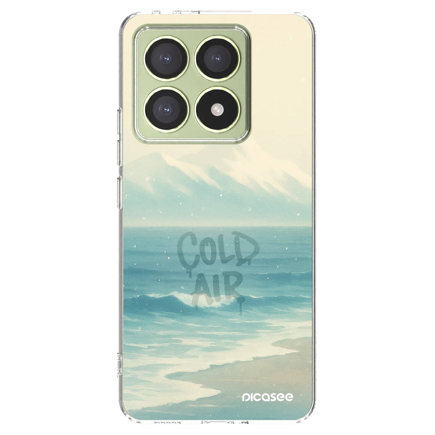 Picasee silikonski prozorni ovitek za Xiaomi 14T - COLD AIR