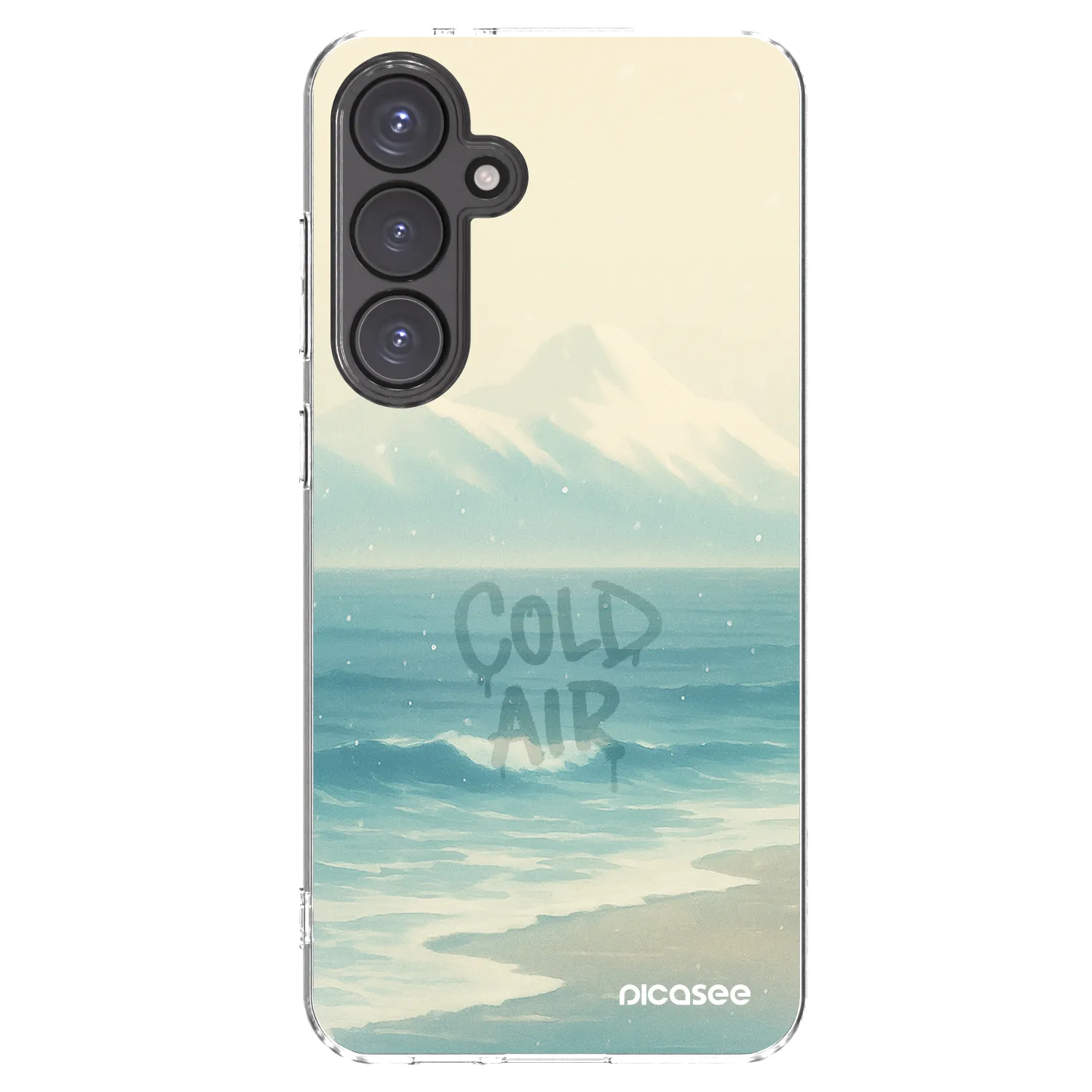Picasee silikonski prozorni ovitek za Samsung Galaxy S24 FE S721B - COLD AIR