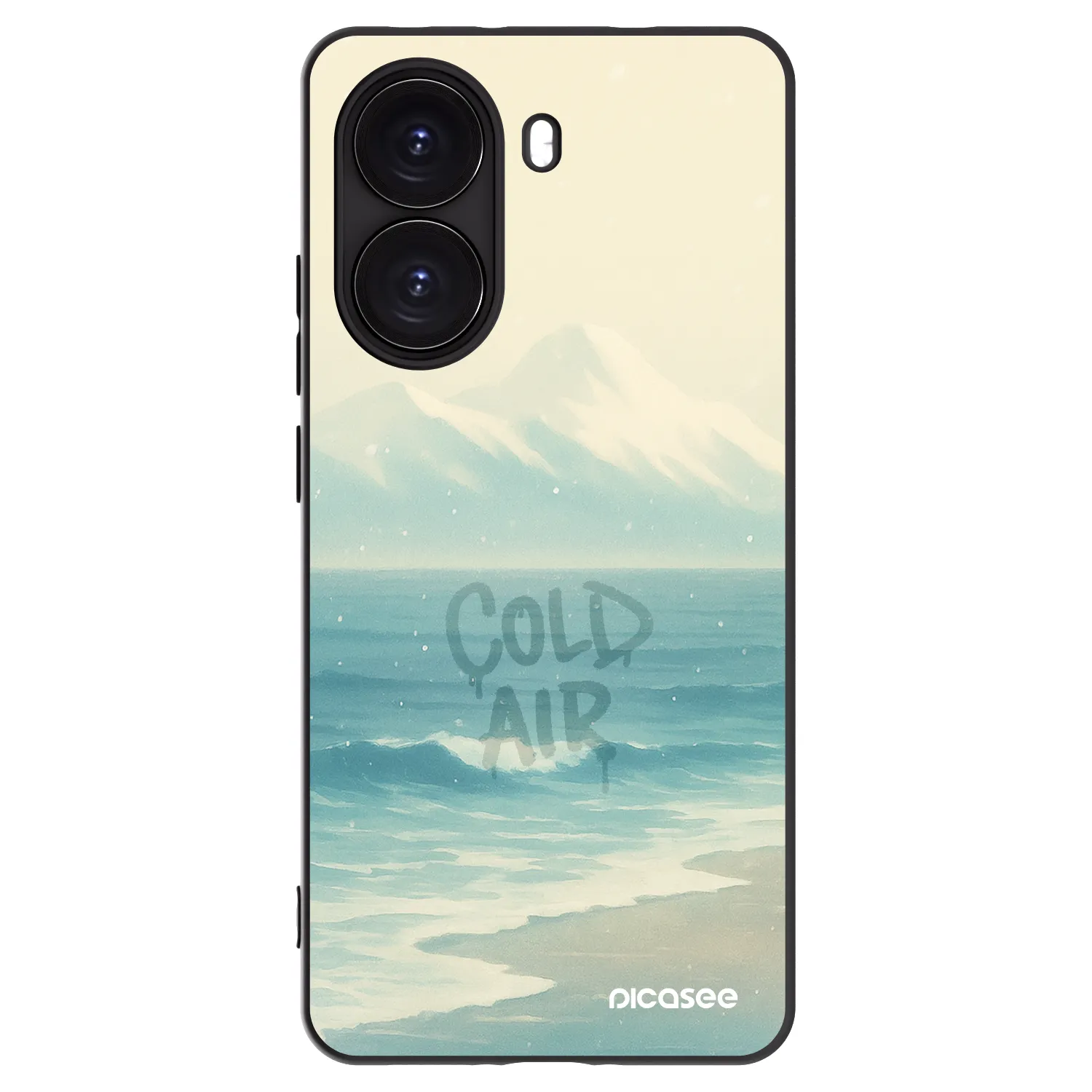 Picasee silikonski črni ovitek za Xiaomi Poco X7 Pro 5G - COLD AIR