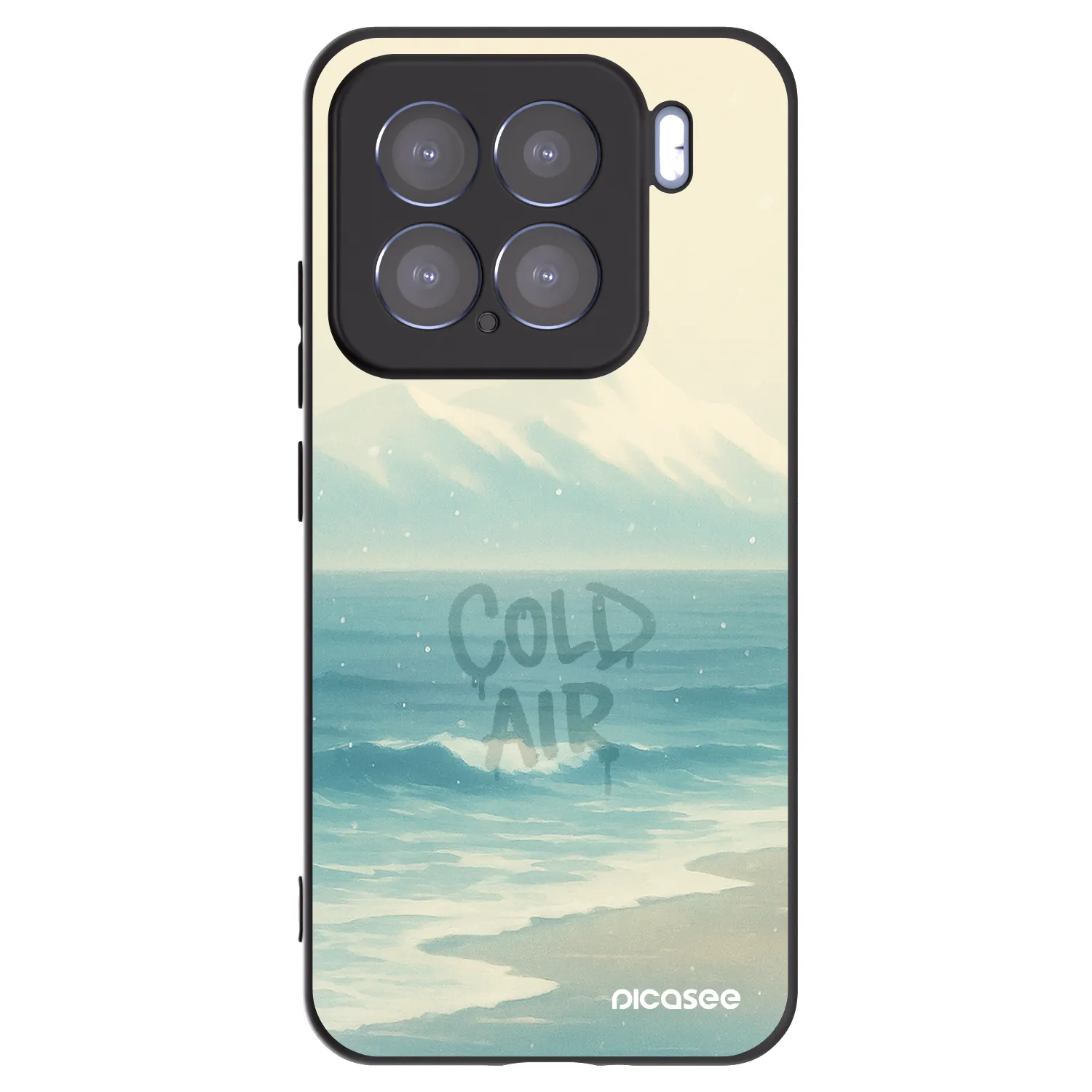 Picasee silikonski črni ovitek za Xiaomi 15 - COLD AIR