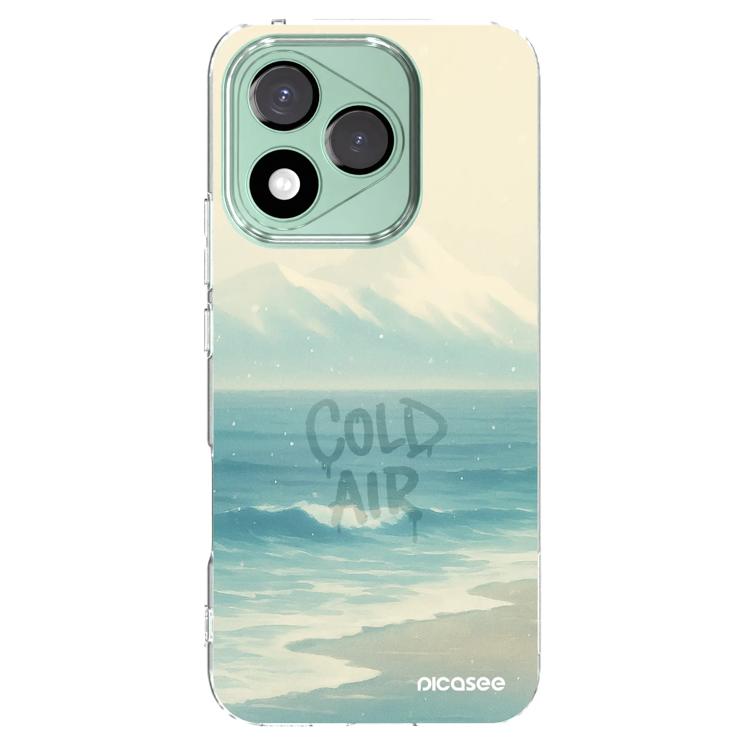 Picasee silikonski prozorni ovitek za Honor 400 Lite 5G - COLD AIR