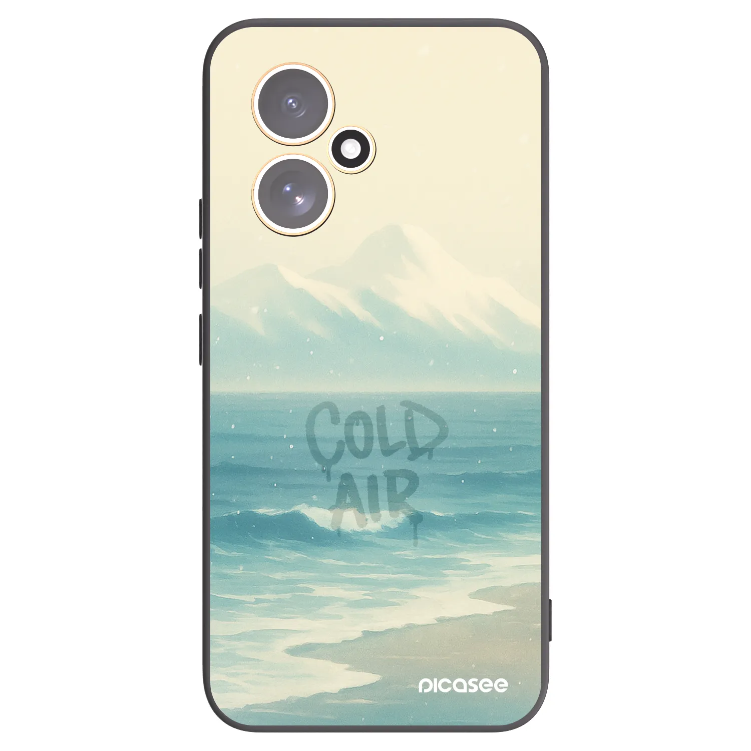 Picasee silikonski črni ovitek za Honor 400 5G - COLD AIR