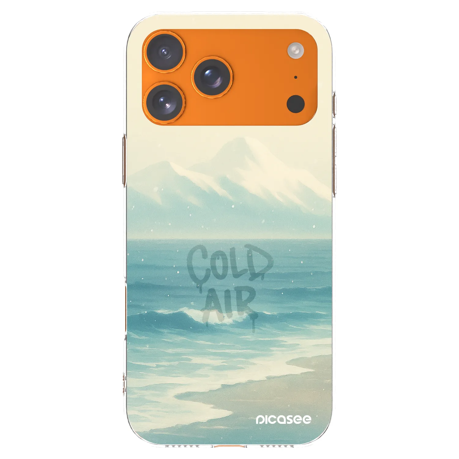 Picasee silikonski prozorni ovitek za Apple iPhone 17 Pro Max - COLD AIR