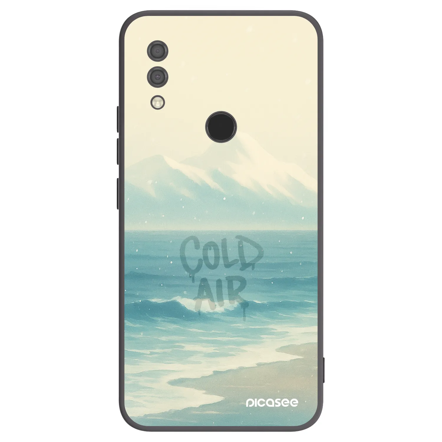 Picasee silikonski črni ovitek za Xiaomi Redmi 7 - COLD AIR