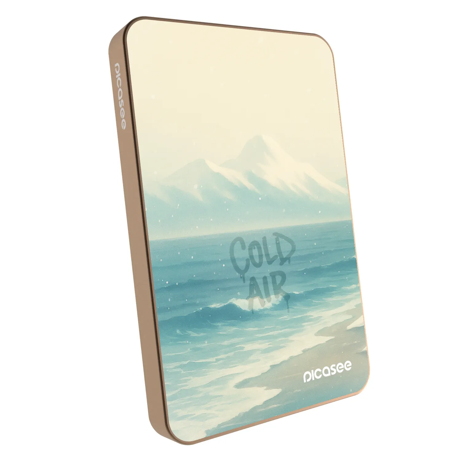 Picasee Prenosna baterija z MagSafe 5 000 mAh Zlati - COLD AIR