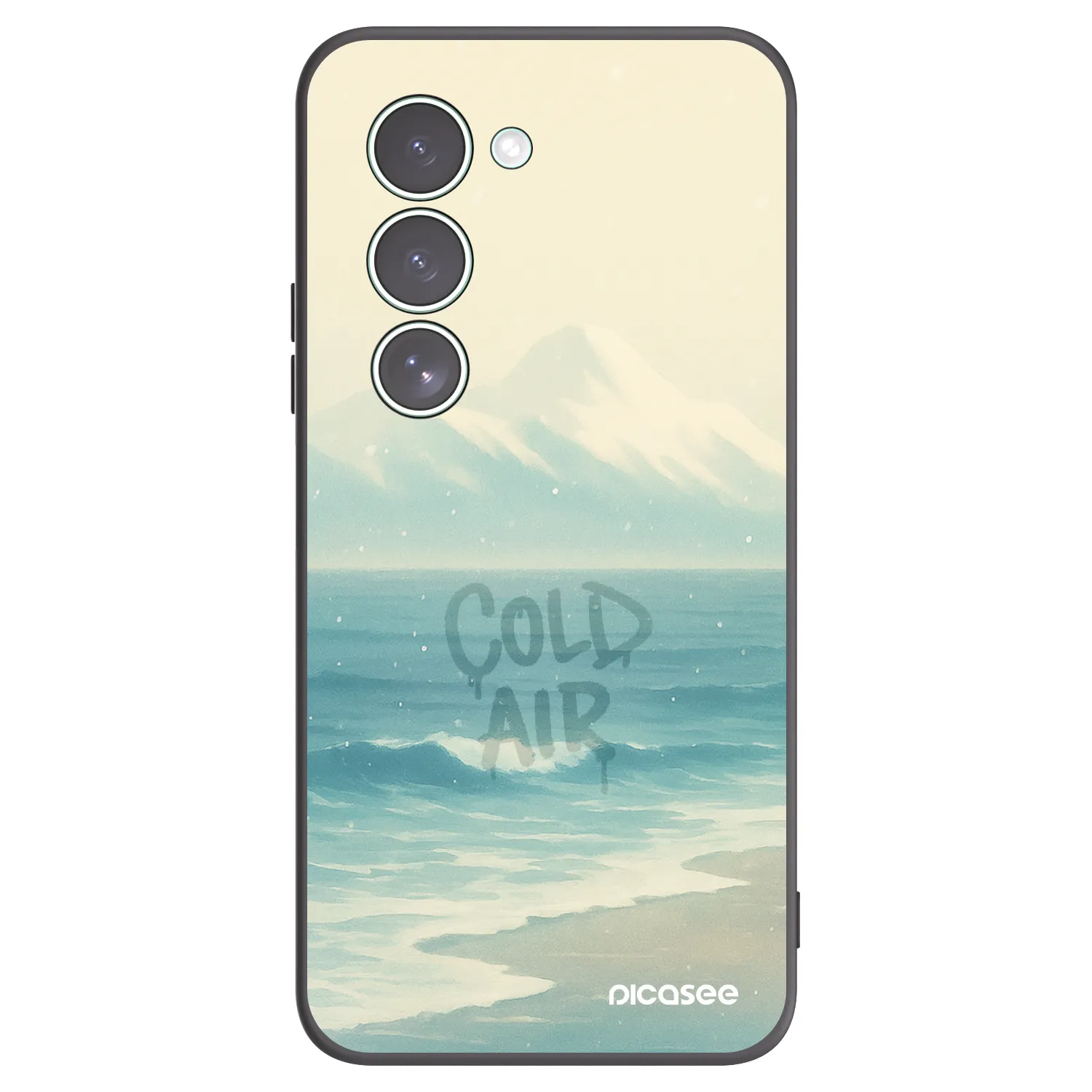 Picasee silikonski črni ovitek za Xiaomi Redmi 15 5G - COLD AIR