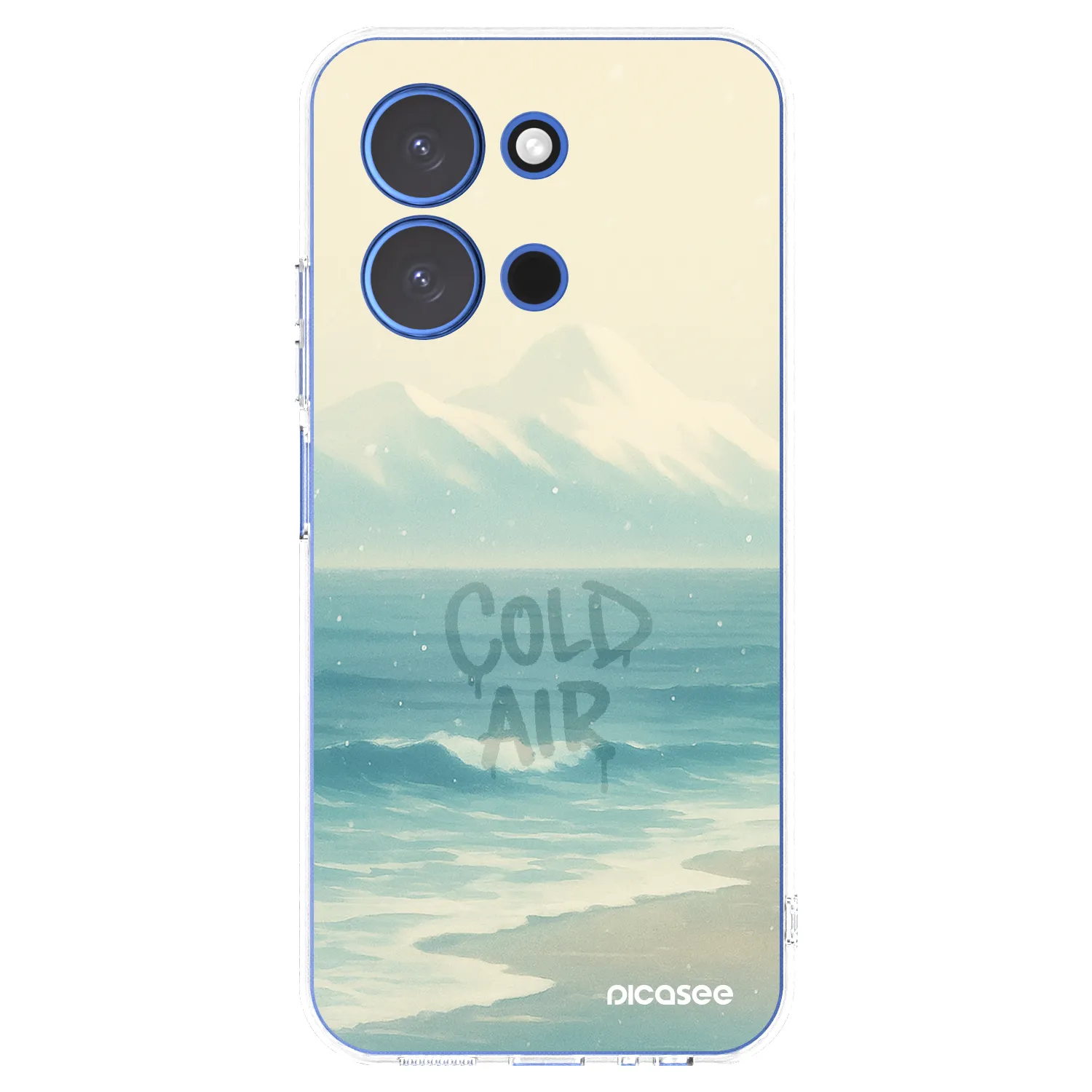 Picasee silikonski prozorni ovitek za Xiaomi Redmi 15C 4G - COLD AIR