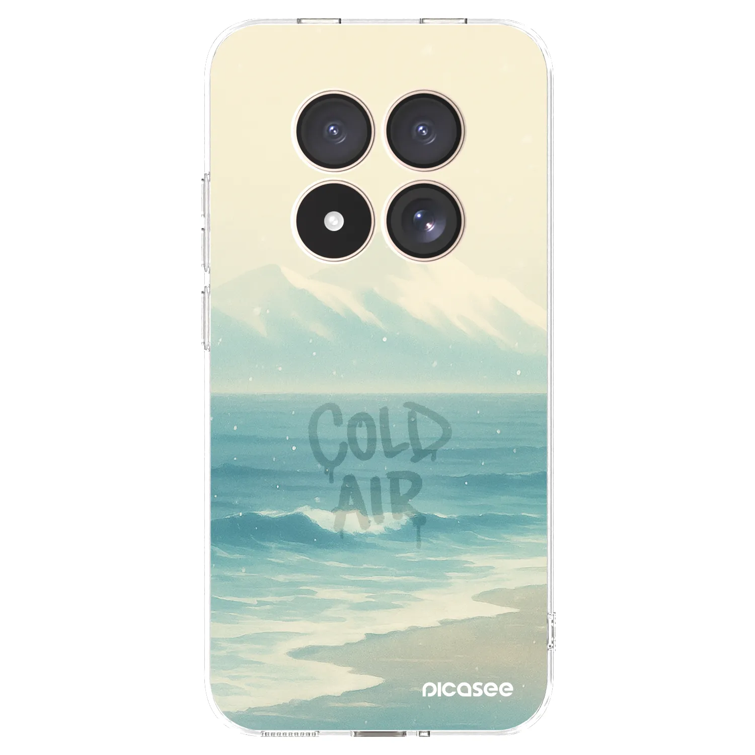 Picasee silikonski prozorni ovitek za Xiaomi Redmi Note 15 Pro 4G - COLD AIR