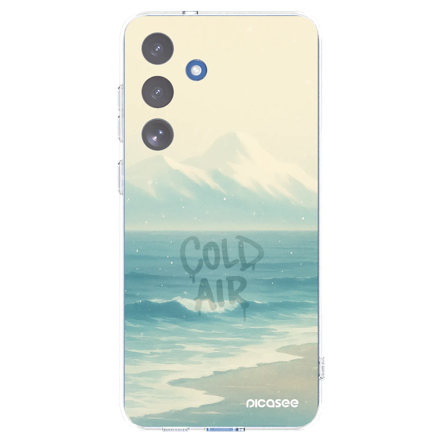 Picasee silikonski prozorni ovitek za Samsung Galaxy S25 FE 5G - COLD AIR