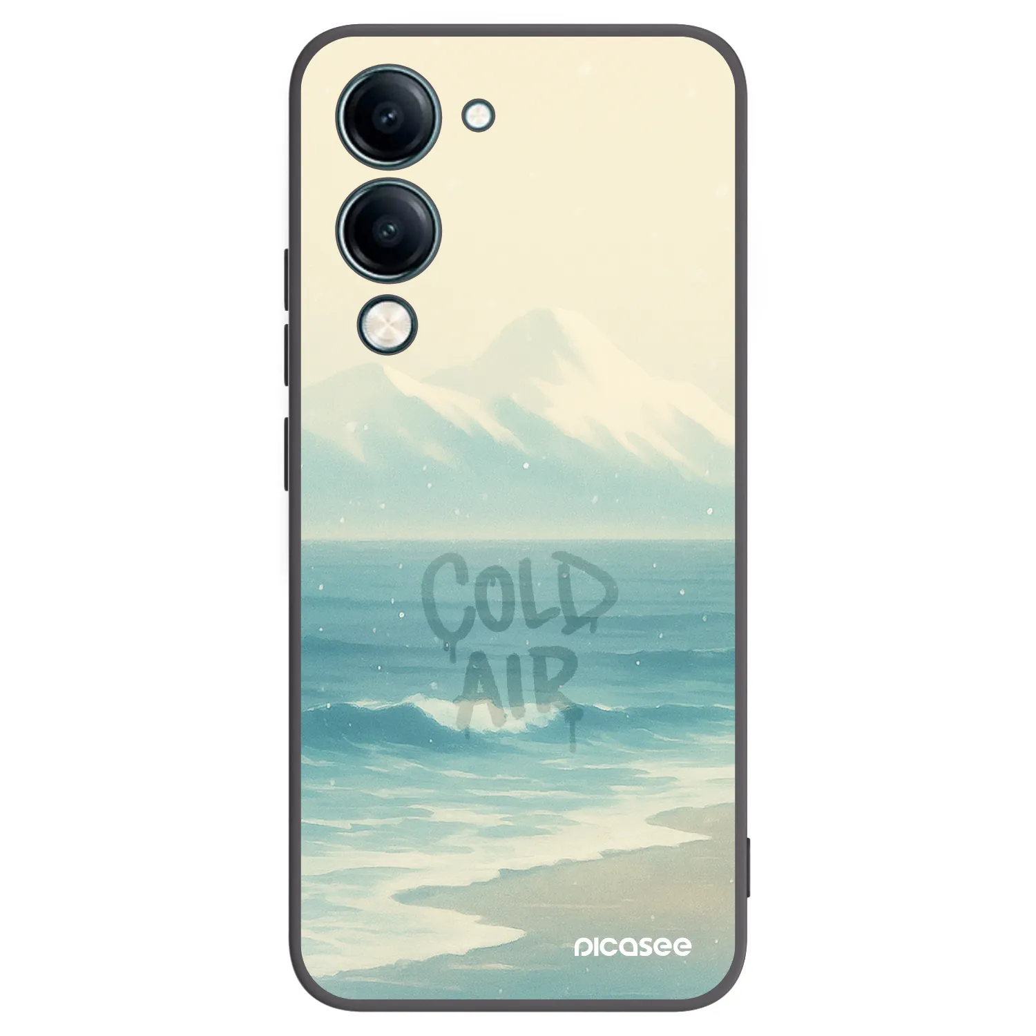 Picasee silikonski črni ovitek za Vivo Y29s 5G - COLD AIR
