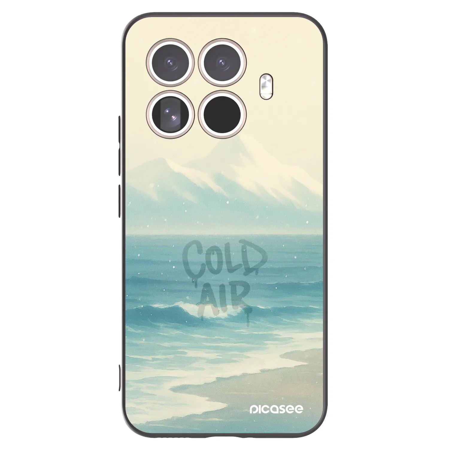 Picasee silikonski črni ovitek za Xiaomi 15T Pro - COLD AIR