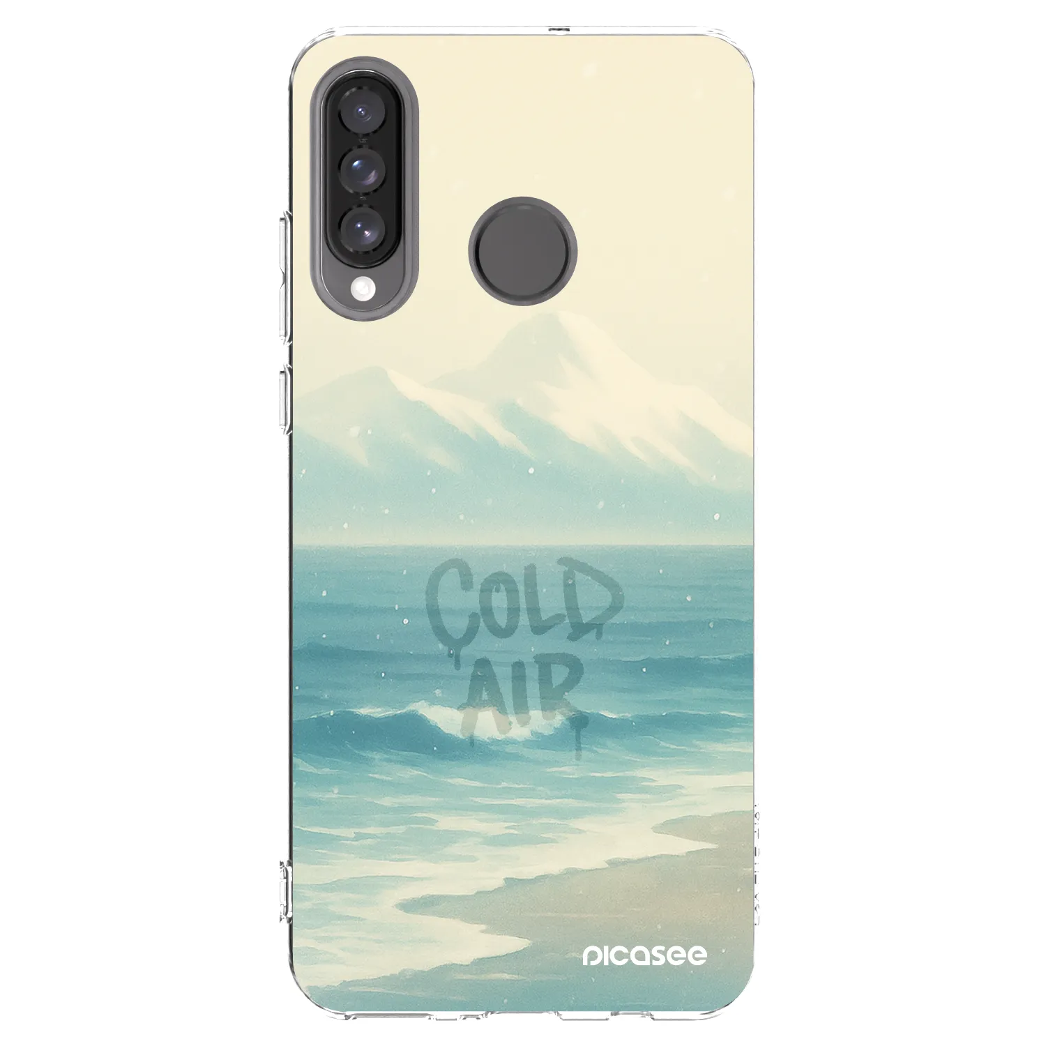 Picasee silikonski prozorni ovitek za Huawei P30 Lite - COLD AIR