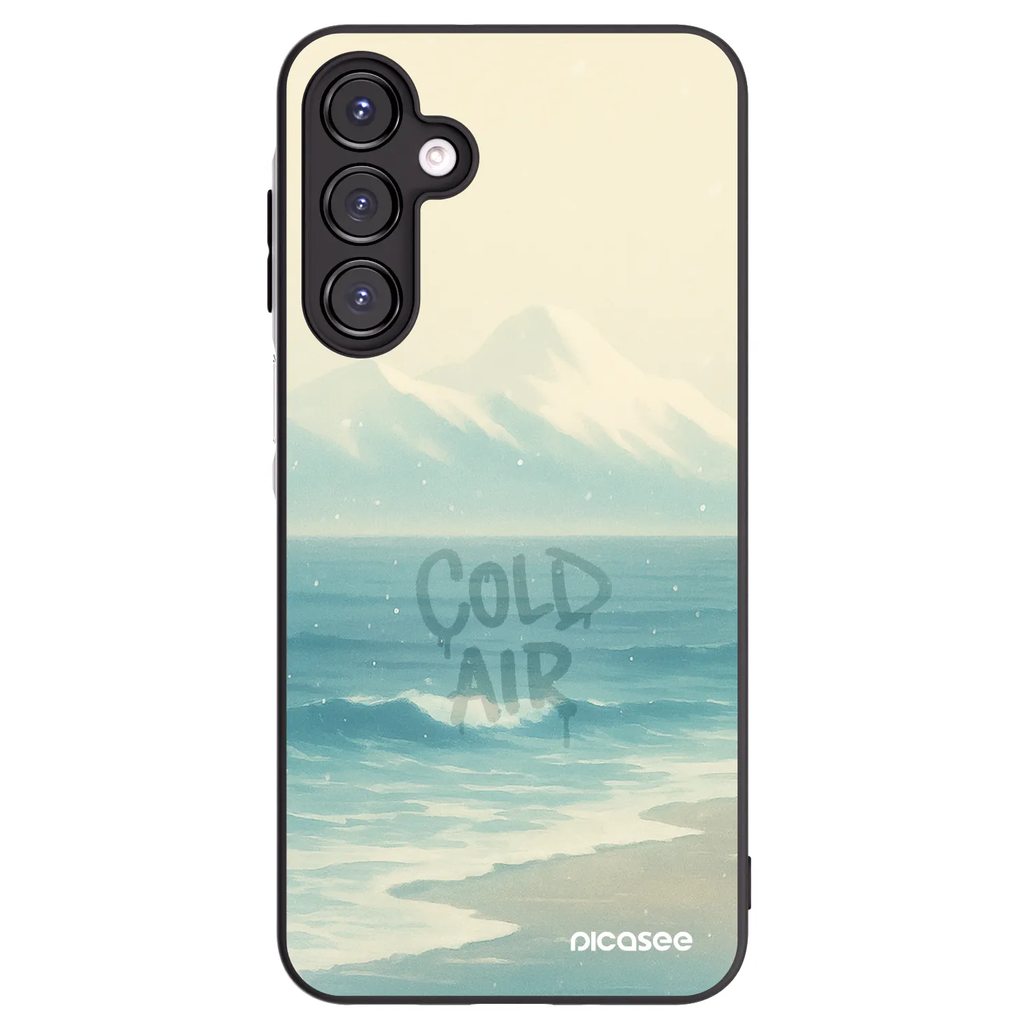 Picasee silikonski črni ovitek za Samsung Galaxy A16 4G - COLD AIR
