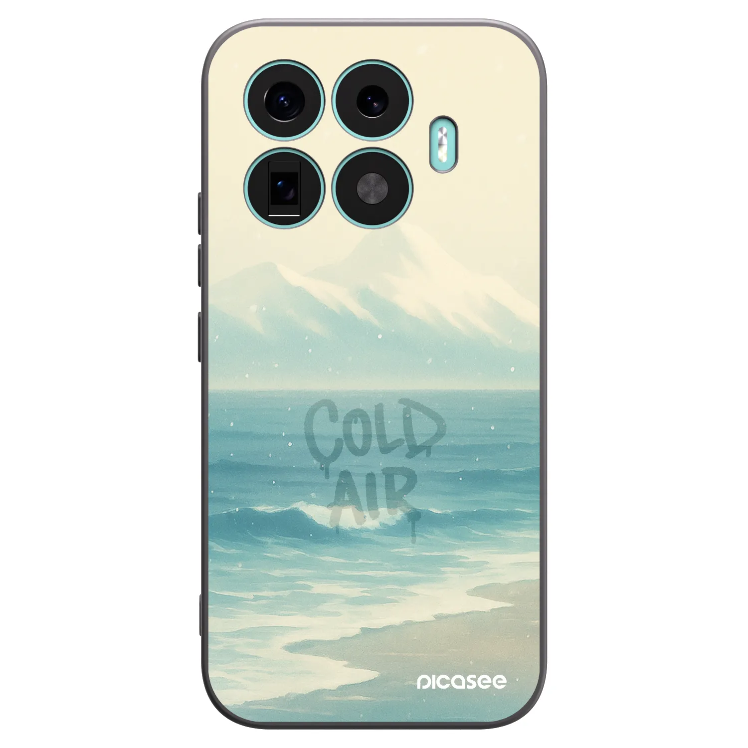 Picasee silikonski črni ovitek za Xiaomi 17T - COLD AIR