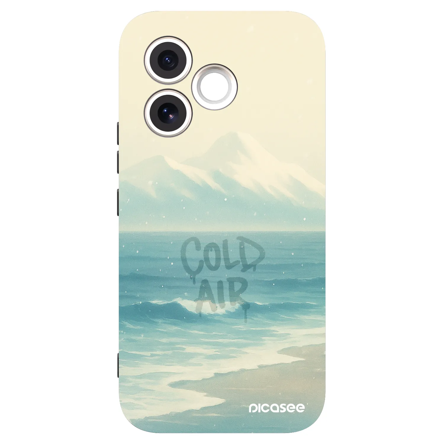 Picasee silikonski črni ovitek za Honor 600 Lite - COLD AIR