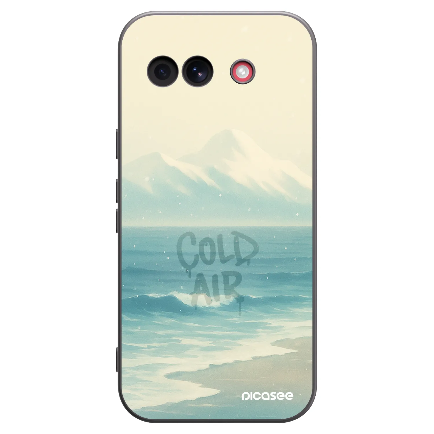 Picasee silikonski črni ovitek za Google Pixel 10a - COLD AIR