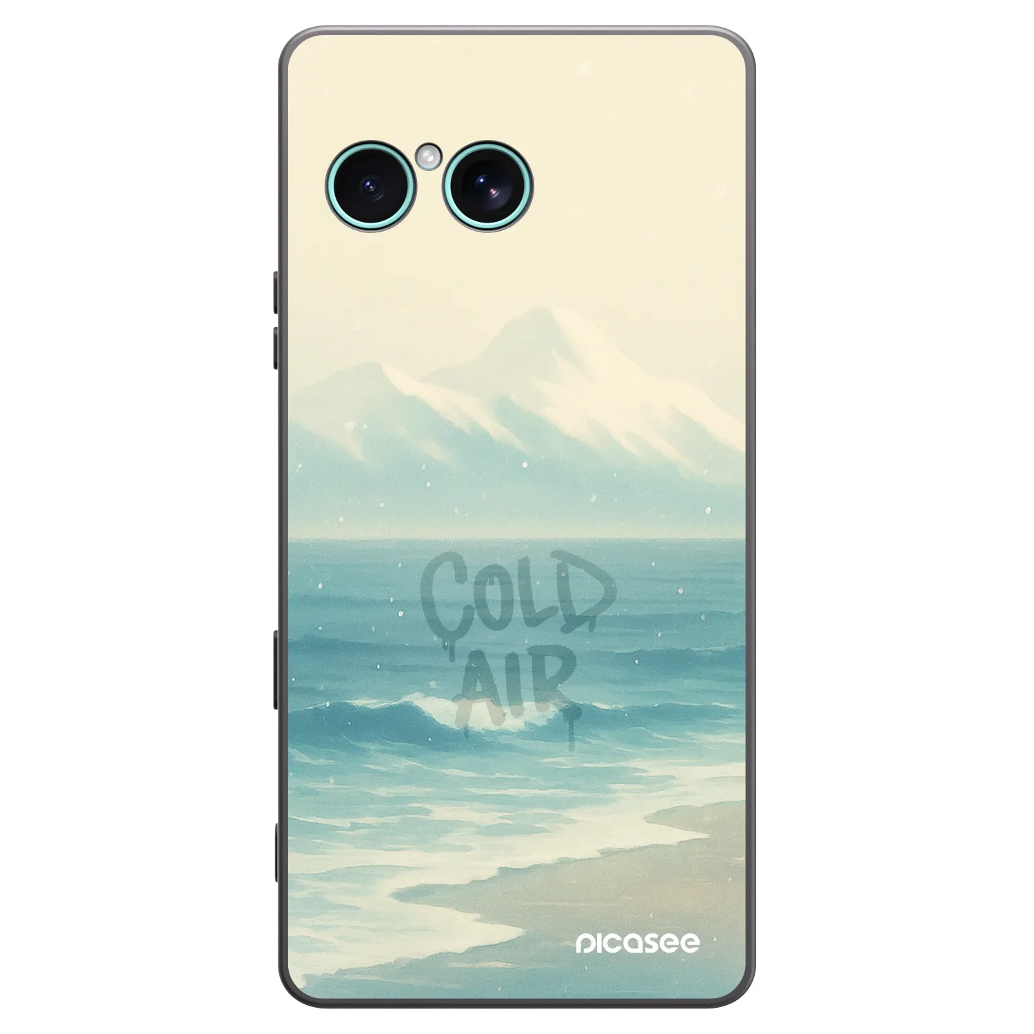 Picasee silikonski črni ovitek za Sony Xperia 10 VII - COLD AIR