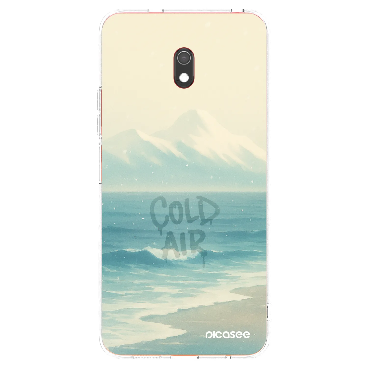 Picasee silikonski prozorni ovitek za Xiaomi Redmi 8A - COLD AIR