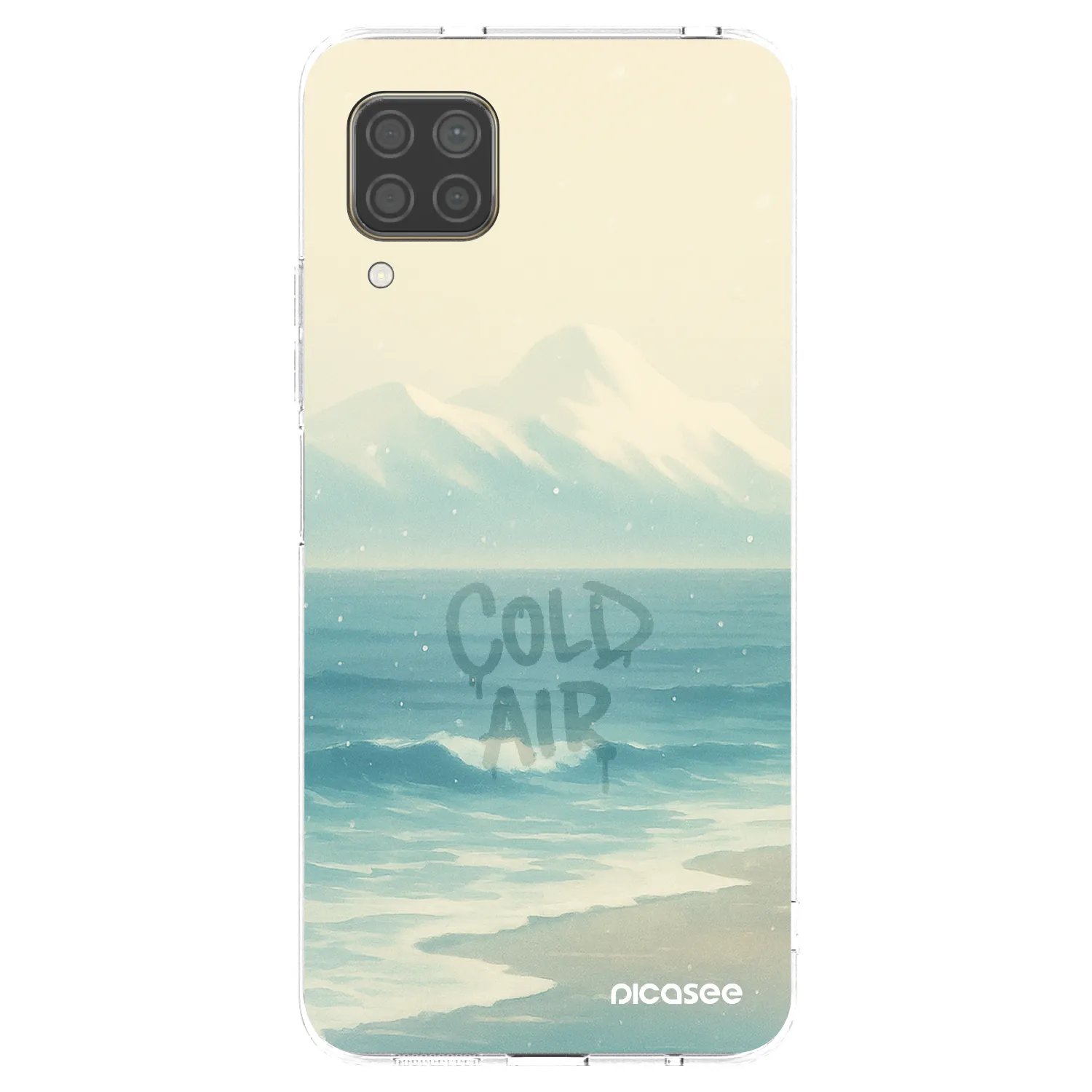 Picasee silikonski prozorni ovitek za Huawei P40 Lite - COLD AIR