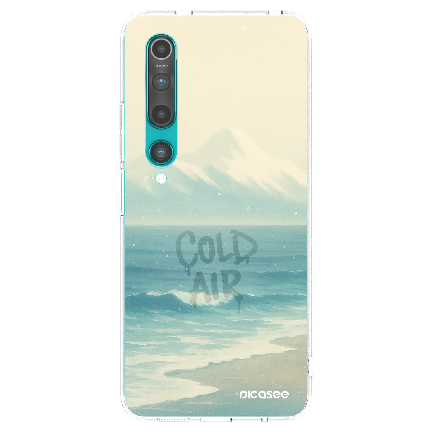 Picasee silikonski prozorni ovitek za Xiaomi Mi 10 - COLD AIR