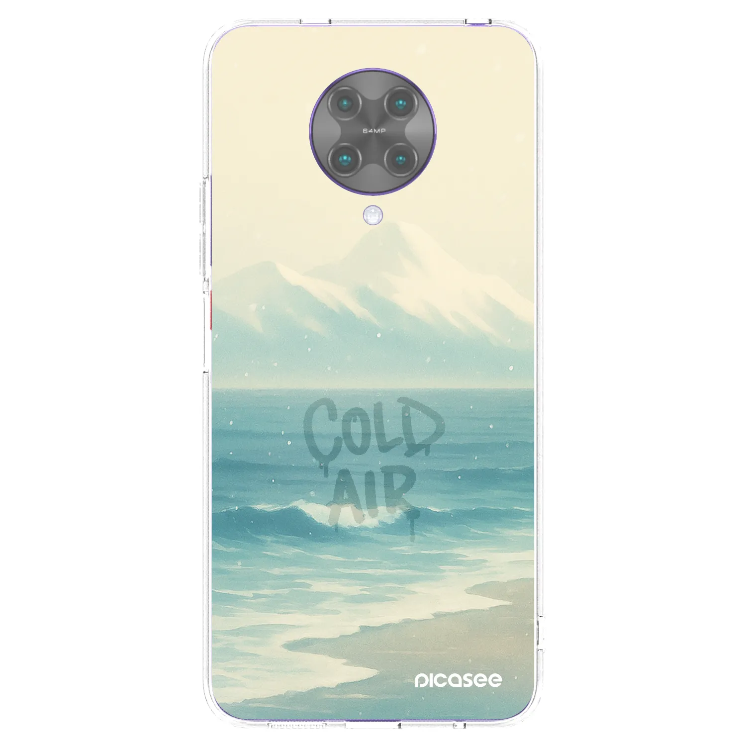 Picasee silikonski prozorni ovitek za Xiaomi Poco F2 Pro - COLD AIR
