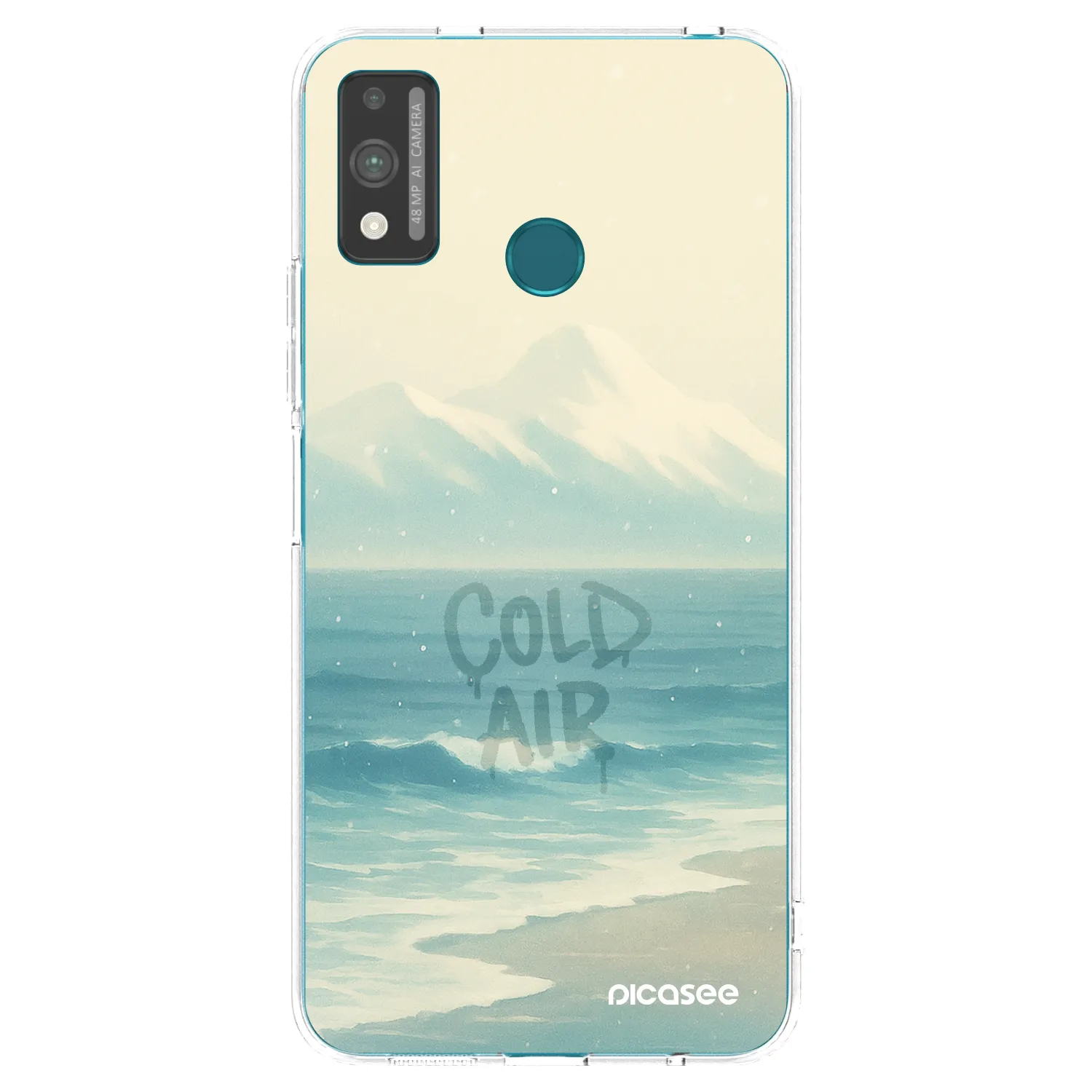 Picasee silikonski prozorni ovitek za Honor 9X Lite - COLD AIR