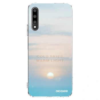 Picasee silikonski prozorni ovitek za Honor 9X Pro - COLD SKIES
