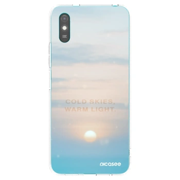 Picasee silikonski prozorni ovitek za Xiaomi Redmi 9A - COLD SKIES