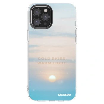 Picasee silikonski prozorni ovitek za Apple iPhone 12 Pro Max - COLD SKIES