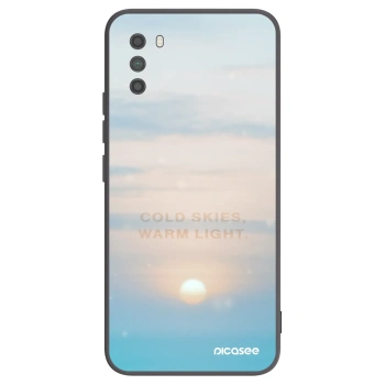 Picasee silikonski črni ovitek za Xiaomi Poco M3 - COLD SKIES