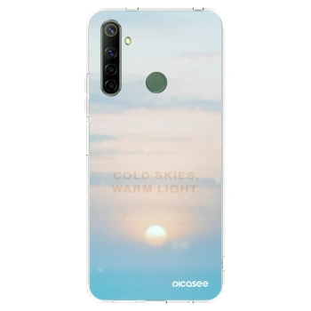 Picasee silikonski prozorni ovitek za Realme 6i - COLD SKIES