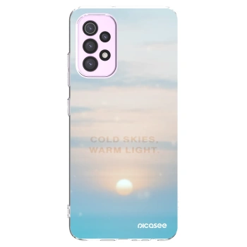 Picasee silikonski prozorni ovitek za Samsung Galaxy A32 5G A326B - COLD SKIES