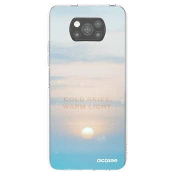 Picasee silikonski črni ovitek za Xiaomi Poco X3 Pro - COLD SKIES