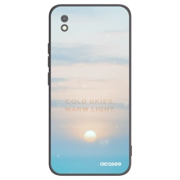 Picasee silikonski črni ovitek za Xiaomi Redmi 9AT - COLD SKIES