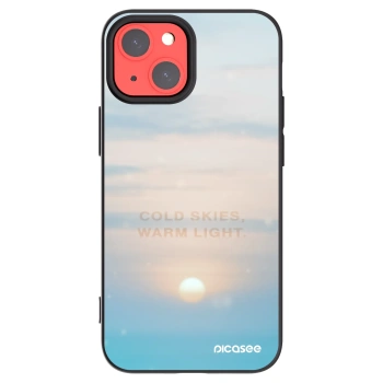 Picasee silikonski črni ovitek za Apple iPhone 13 mini - COLD SKIES