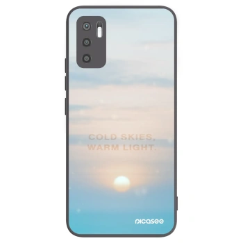 Picasee silikonski črni ovitek za Xiaomi Redmi Note 10 5G - COLD SKIES