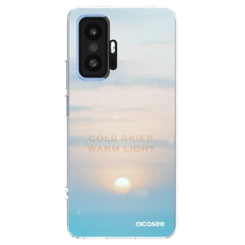 Picasee silikonski prozorni ovitek za Xiaomi 11T Pro - COLD SKIES