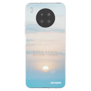 Picasee silikonski prozorni ovitek za Huawei Nova 8i - COLD SKIES