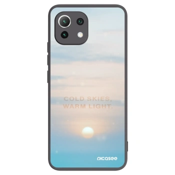 Picasee silikonski črni ovitek za Xiaomi 11 Lite 5G NE - COLD SKIES