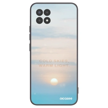 Picasee silikonski črni ovitek za Realme 8i - COLD SKIES