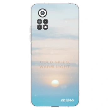 Picasee silikonski prozorni ovitek za Xiaomi Poco X4 Pro 5G - COLD SKIES