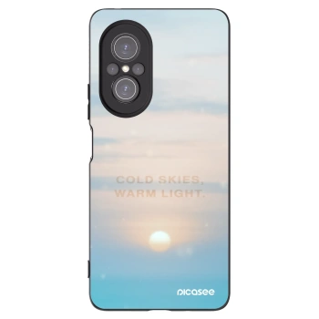Picasee silikonski črni ovitek za Huawei Nova 9 SE - COLD SKIES