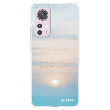 Picasee silikonski prozorni ovitek za Xiaomi 12 - COLD SKIES