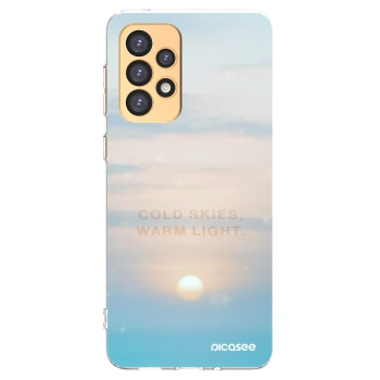Picasee silikonski prozorni ovitek za Samsung Galaxy A33 5G A336 - COLD SKIES