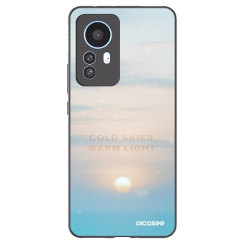 Picasee silikonski črni ovitek za Xiaomi 12T - COLD SKIES